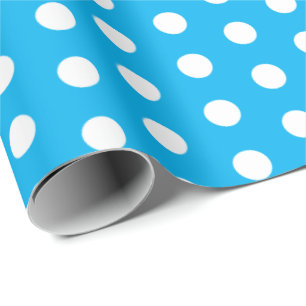 Polka Dots Perky Muster Bright Colors Geschenkpapier