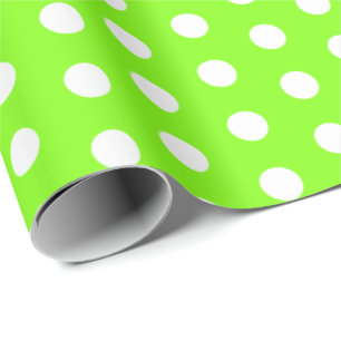 Polka Dots Perky Muster Bright Colors Geschenkpapier