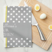 Polka Dots Personalisiert Kitchen Handtücher (Viertel Falte)