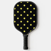 Polka Dots Pickleball Paddle (Vorderseite)