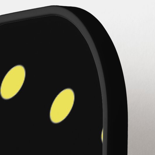 Polka Dots Pickleball Paddle (Linke Seite)