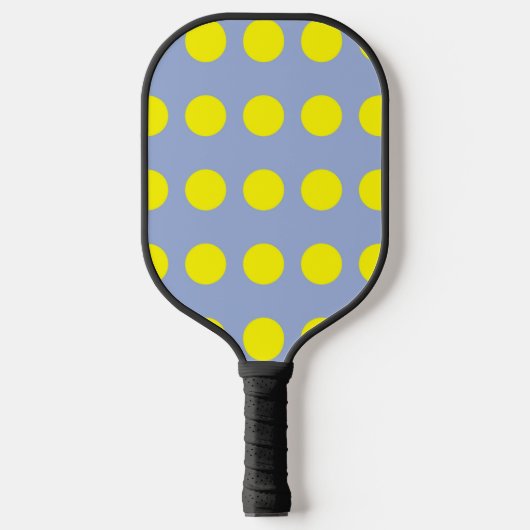 Polka Dots Pickleball Paddle (Vorderseite)