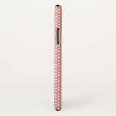 Polka Dots Pink Muster Case-Mate iPhone Hülle (Hinten/Rechts)