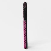 Polka Dots & Pink Poodle iPhone 5 Fall Case-Mate iPhone Hülle (Hinten/Links)