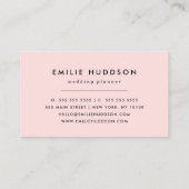 Polka Dots, Polka Dot Pattern, Schwarz und Weiß Visitenkarte (Rückseite)