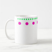 polka dots punktiert gepunktet kaffeetasse (Links)