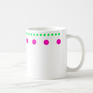 polka dots punktiert gepunktet kaffeetasse