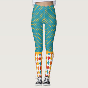 Polka Dots & Raute Leggings