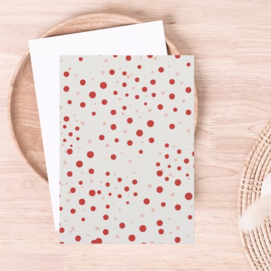 Polka Dots Red Balloon Bereit zum Pop Einladung