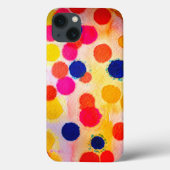 Polka dots Regenbogenwasserklon Case-Mate iPhone Hülle (Rückseite)