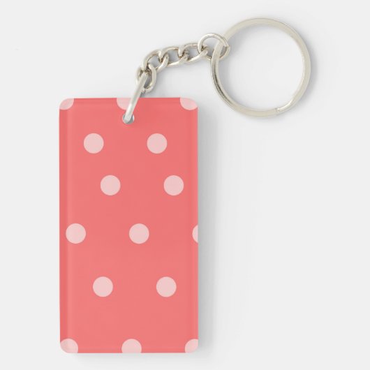 Polka dots schlüsselanhänger (Rückseite)