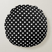 Polka Dots Schwarz und Weiß