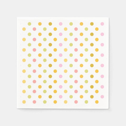 Polka Dots Serviette (Vorderseite)
