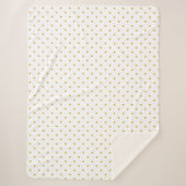 Polka Dots Sherpadecke (Vorderseite)