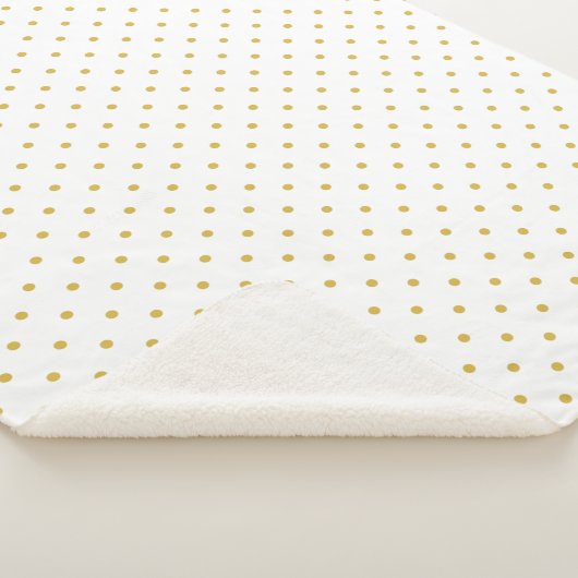 Polka Dots Sherpadecke (3/4)