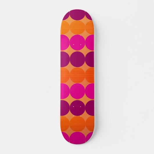 Polka Dots Skateboard (Vorne)