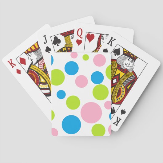 "Polka Dots" Spielkarten (Rückseite)