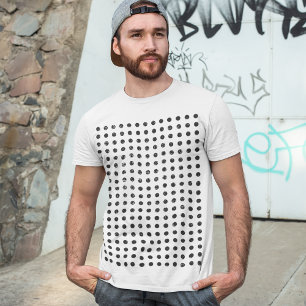 Polka Dots   Stilvoller Look T-Shirt