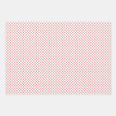 Polka Dots & Stripes Weihnachten Geschenkpapier Set (Vorderseite 3)
