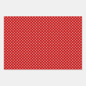 Polka Dots & Stripes Weihnachten Geschenkpapier Set (Vorderseite 2)