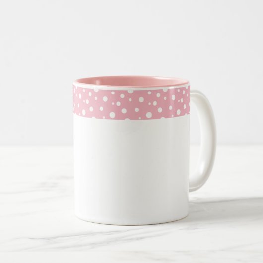Polka Dots Tasse (VorderseiteRechts)