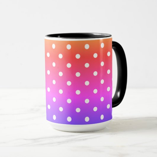 Polka dots tasse (VorderseiteRechts)