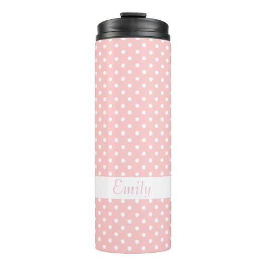 Polka Dots Thermosbecher (Vorderseite)