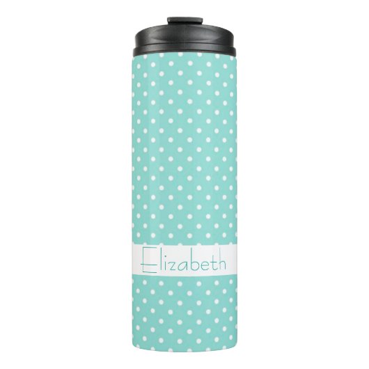 Polka Dots Thermosbecher (Vorderseite)