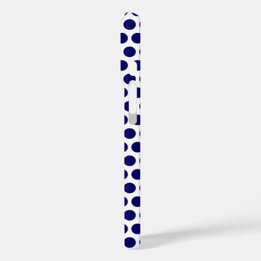 Polka Dots Tiled Case-Mate iPhone Hülle (Rückseite / Links)