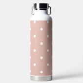 Polka Dots Trinkflasche (Vorderseite)