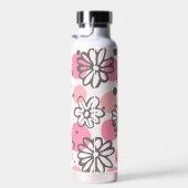 Polka Dots und Blumenkohl Trinkflasche (Rechts)