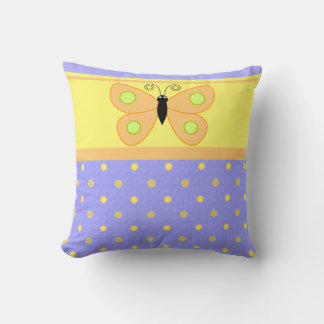 Polka Dots und Schmetterlingskissen Kissen