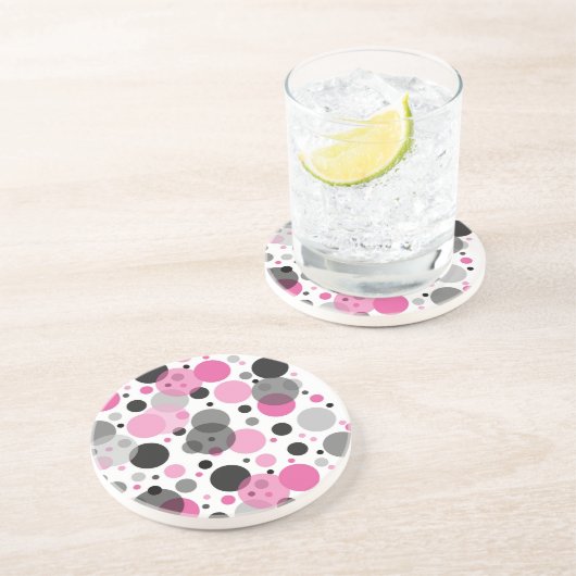 Polka Dots Untersetzer (Seite)
