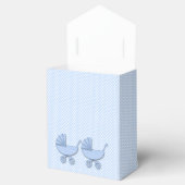 Polka-Dots von zwei Jungen - Gefälligkeitsbox Geschenkschachtel (Geöffnet)