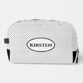 Polka Dots Waschbeutel (Vorderseite)