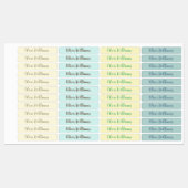 Polka Dots wasserdichte Kinderkleidung Etiketten (Blatt)