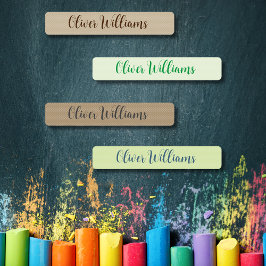 Polka Dots wasserdichte Kinderkleidung Etiketten