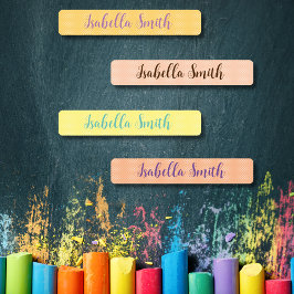 Polka Dots wasserdichte Kinderkleidung Etiketten