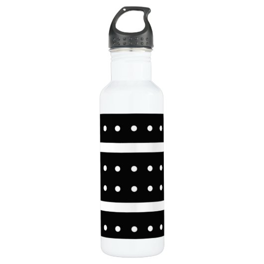 Polka dots Wasserflasche Edelstahlflasche (Vorderseite)