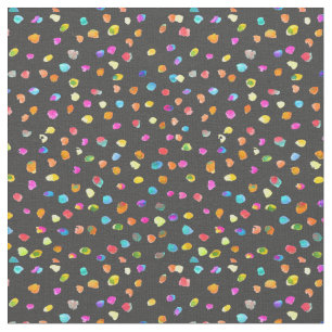 Polka dots watercolor boho Pop art Stoff