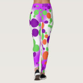 Polka Dots Women's Leggings (Rückseite)
