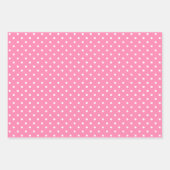 Polka Dots Wrapping Paper Set Geschenkpapier Set (Vorderseite)