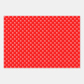 Polka Dots Wrapping Paper Set Geschenkpapier Set (Vorderseite)