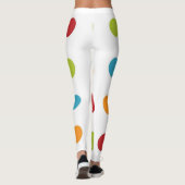 Polka_Dots | Zazzle_Growshop. Leggings (Rückseite)