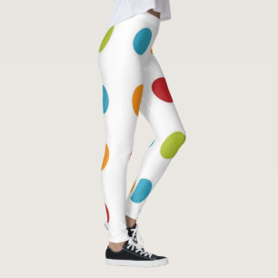 Polka_Dots Zazzle_Growshop. Leggings