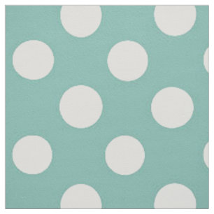 Polka Dotted Fabric/Lt Green Stoff