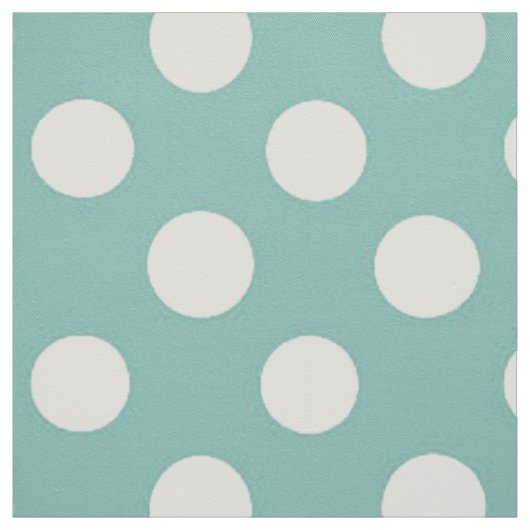 Polka Dotted Fabric/Lt Green Stoff (Muster)