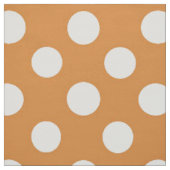 Polka Dotted Fabric/Orange Stoff (Muster)
