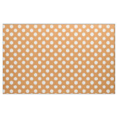 Polka Dotted Fabric/Orange Stoff (Yard (91,4 cm))
