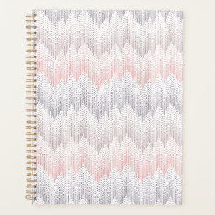 Polka Dotted Mountain Peak Pattern Planer